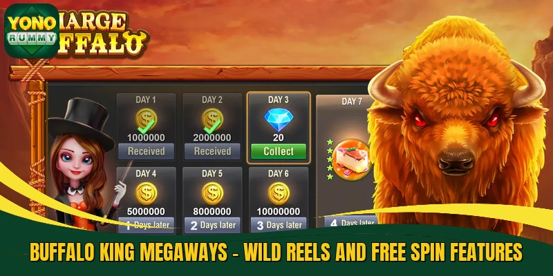 Buffalo King Megaways - Wild Reels And Free Spin Features