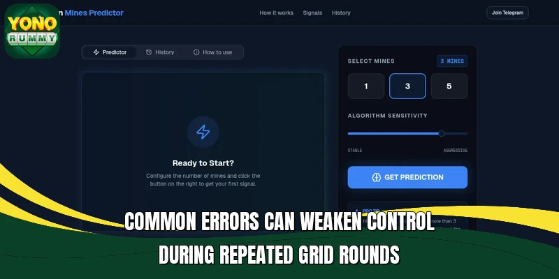 Common errors can weaken control during repeated grid rounds