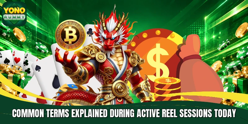 Common terms explained during active reel sessions today Common terms explained during active reel sessions today