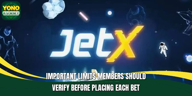 Important limits members should verify before placing each bet Important limits members should verify before placing each bet