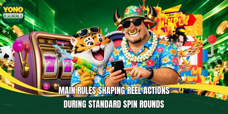 Main rules shaping reel actions during standard spin rounds Main rules shaping reel actions during standard spin rounds