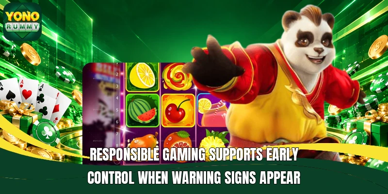 Responsible gaming supports early control when warning signs appear Responsible gaming supports early control when warning signs appear