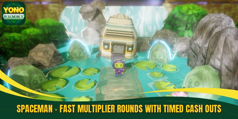 Spaceman - Fast Multiplier Rounds With Timed Cash Outs