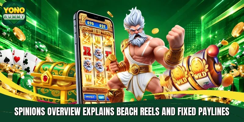 Spinions overview explains beach reels and fixed paylines Spinions overview explains beach reels and fixed paylines